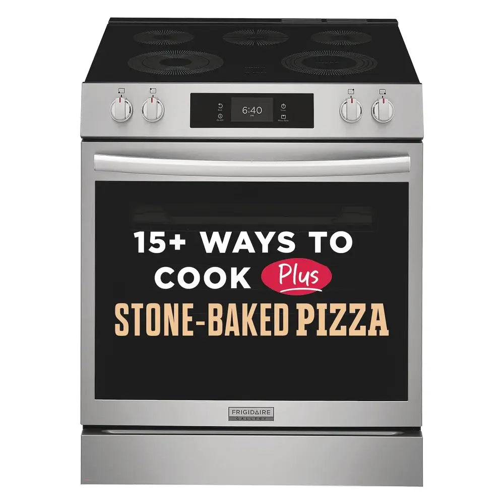 Frigidaire Gallery 30" Electric Range with Stone-Baked Pizza