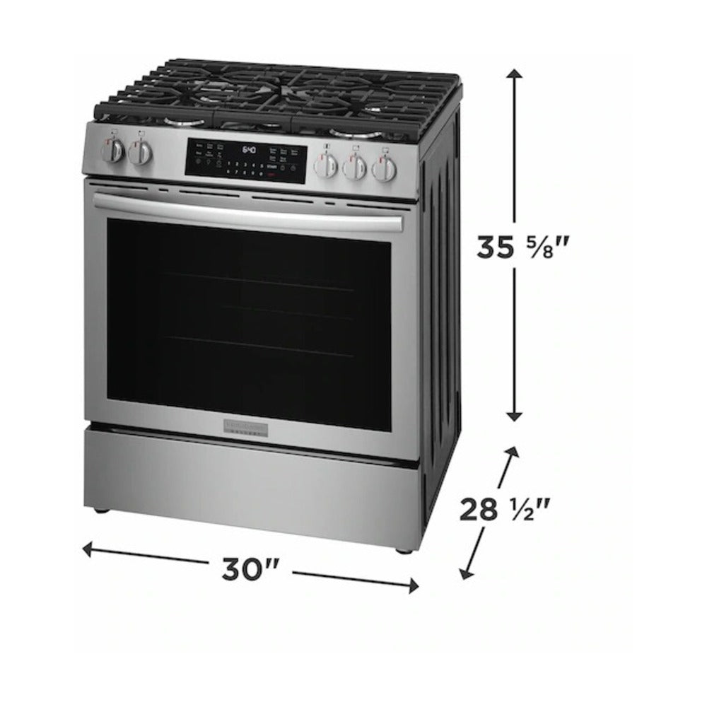 Frigidaire Gallery 30" Front Control Gas Range