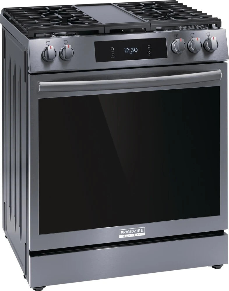 Frigidaire Gallery 30" Front Control Gas Range with Total Convection
