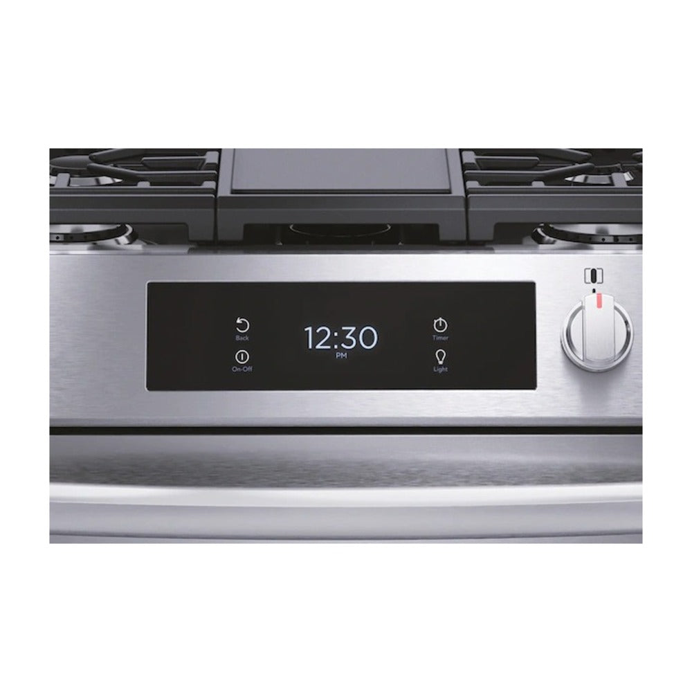 Frigidaire Gallery 30" Front Control Gas Range with Total Convection