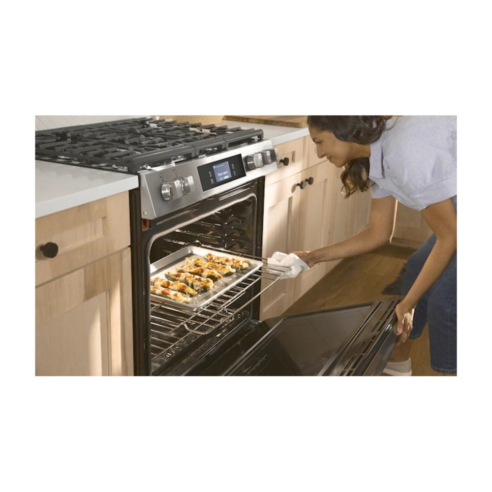 Frigidaire Gallery 30" Front Control Gas Range with Total Convection