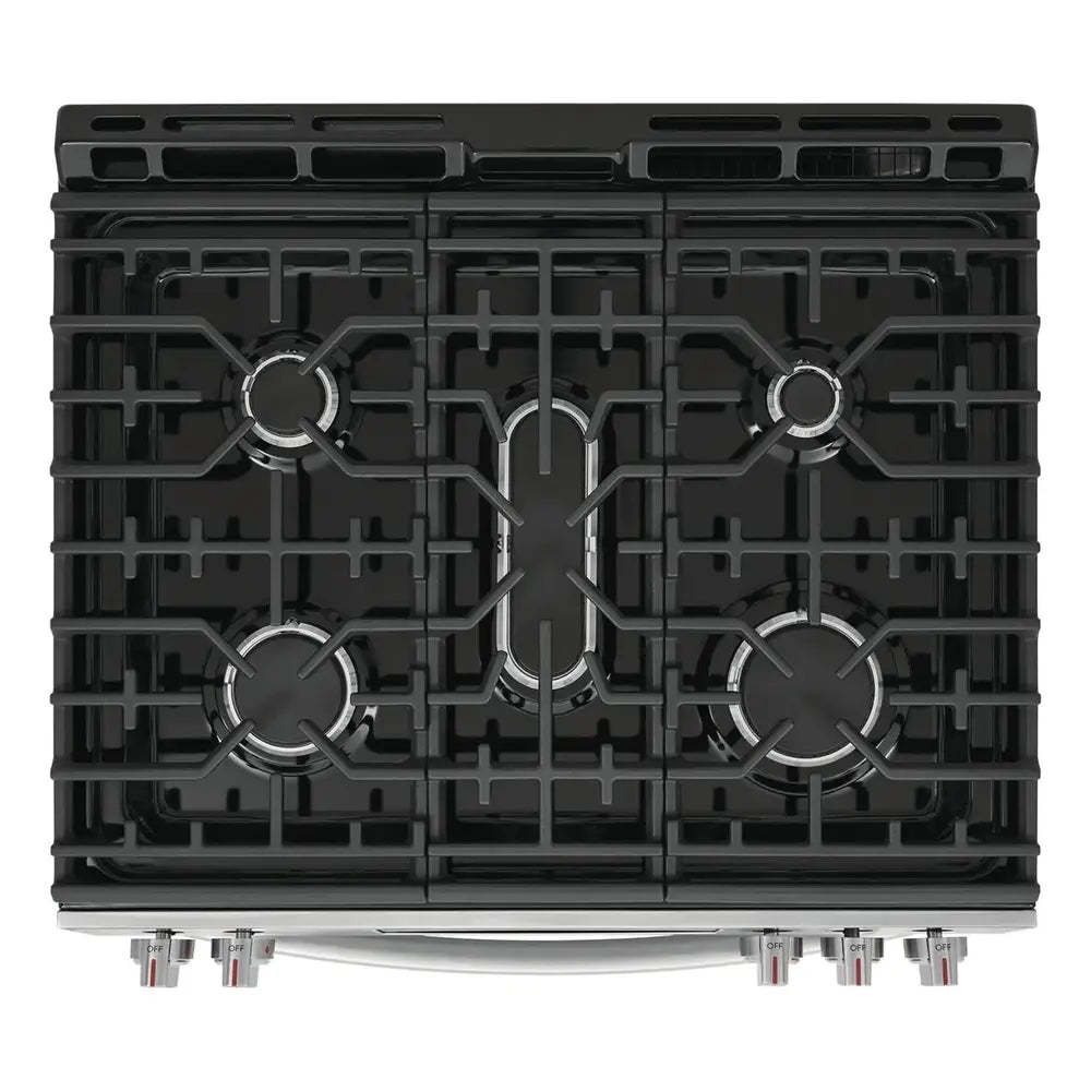 Frigidaire Gallery 30" Front Control Gas Range with Stone-Baked Pizza