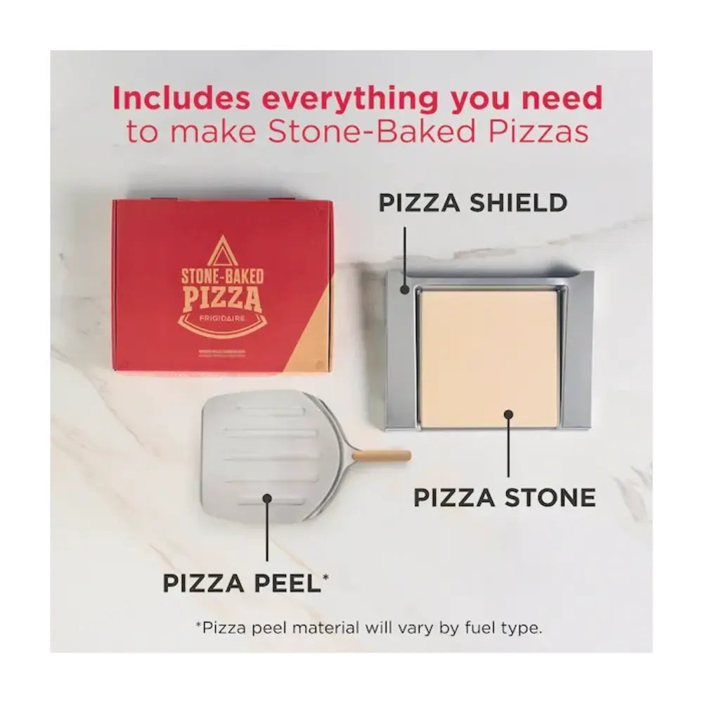 Frigidaire Gallery 30" Front Control Gas Range with Stone-Baked Pizza