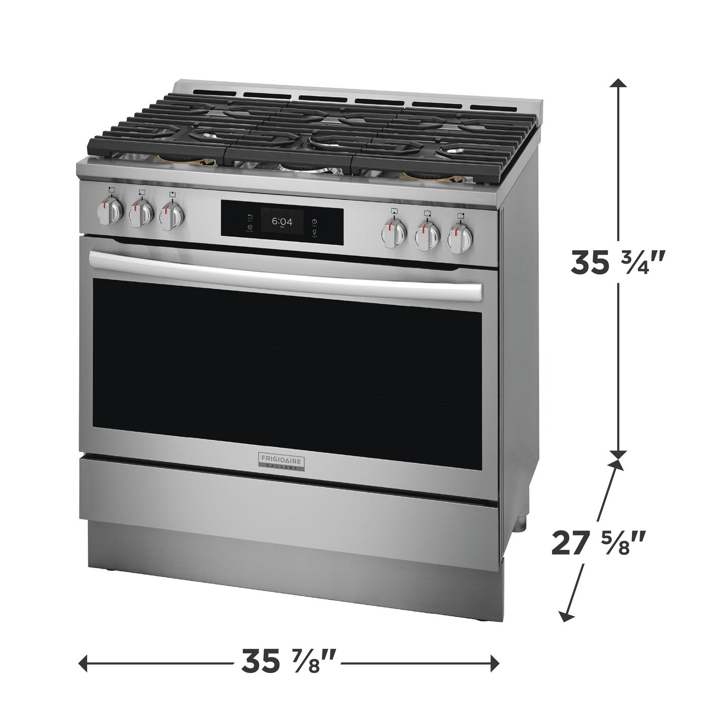 Frigidaire Gallery 36" Gas Range with Air Fry