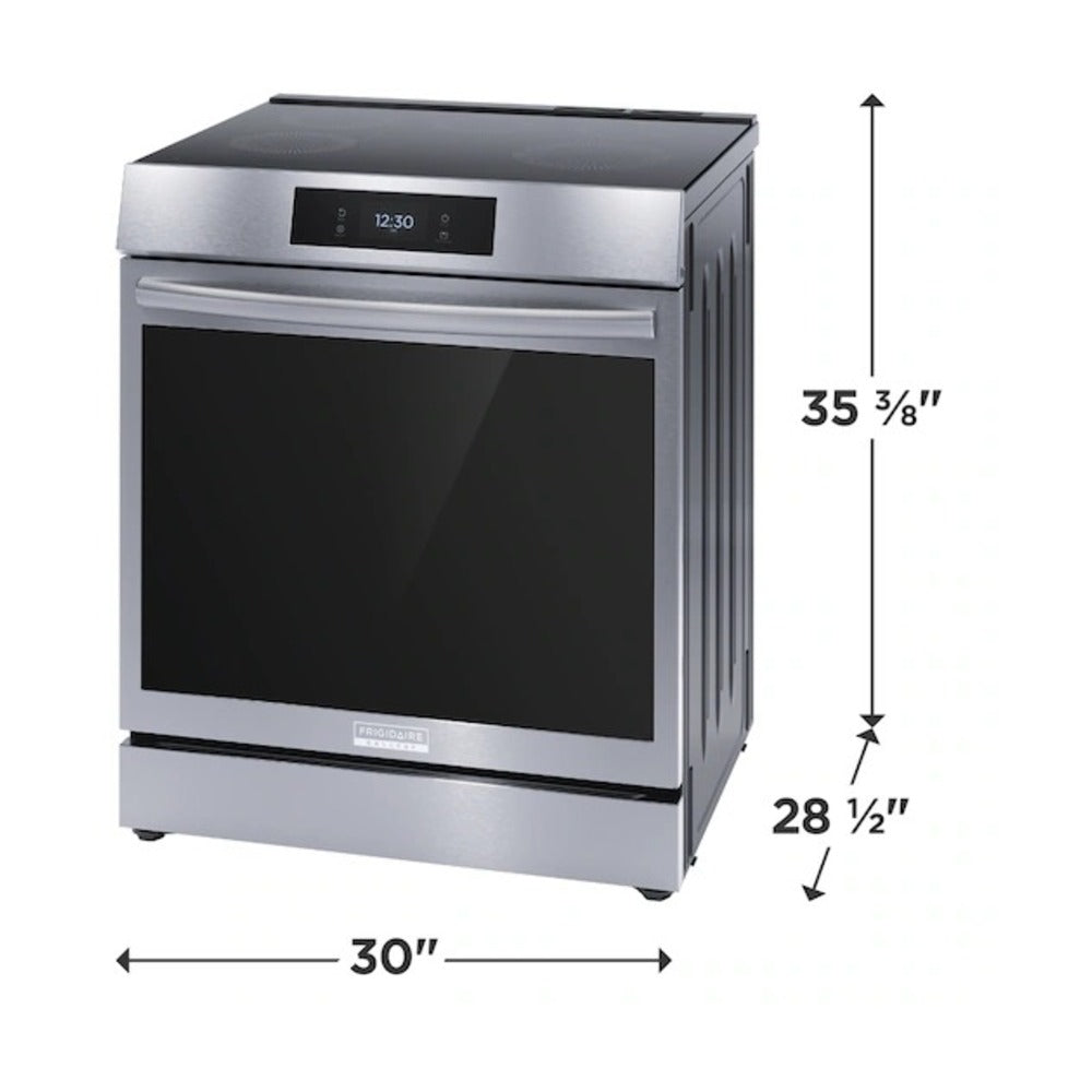 Frigidaire Gallery 30" Front Control Induction Range with Total Convection