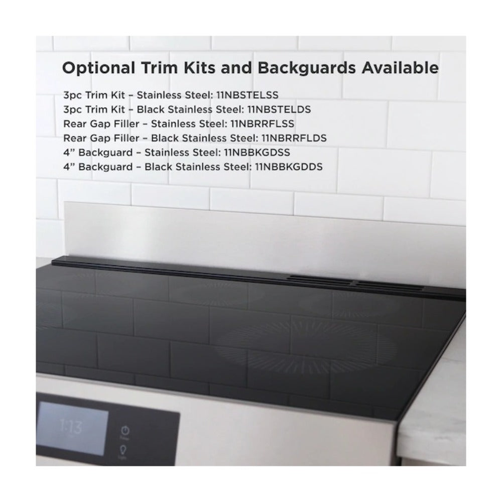 Frigidaire Gallery 30" Front Control Induction Range with Total Convection