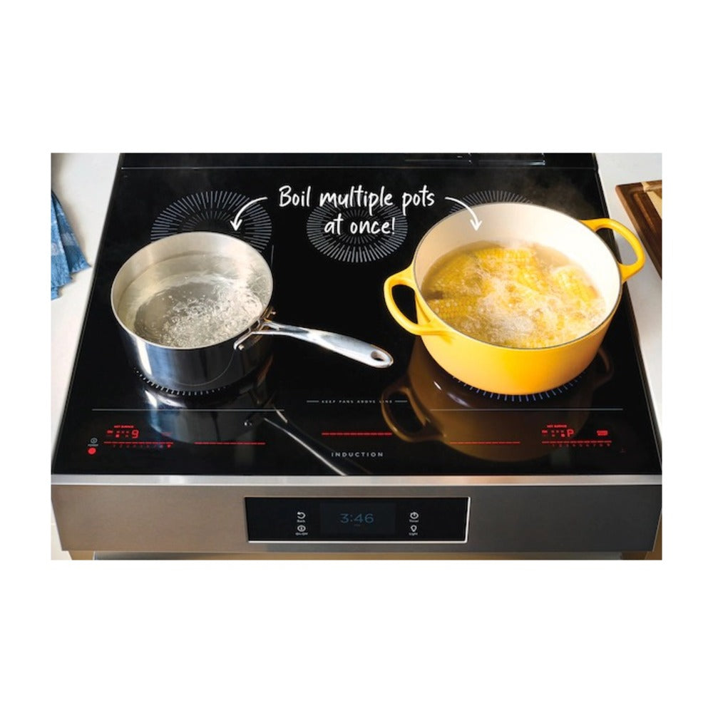 Frigidaire Gallery 30" Front Control Induction Range with Total Convection