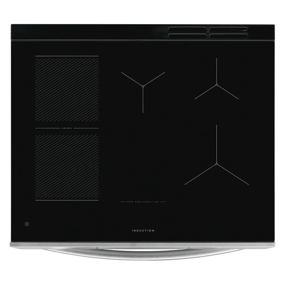 Frigidaire Gallery 30" Front Control Induction Range with Stone-Baked Pizza