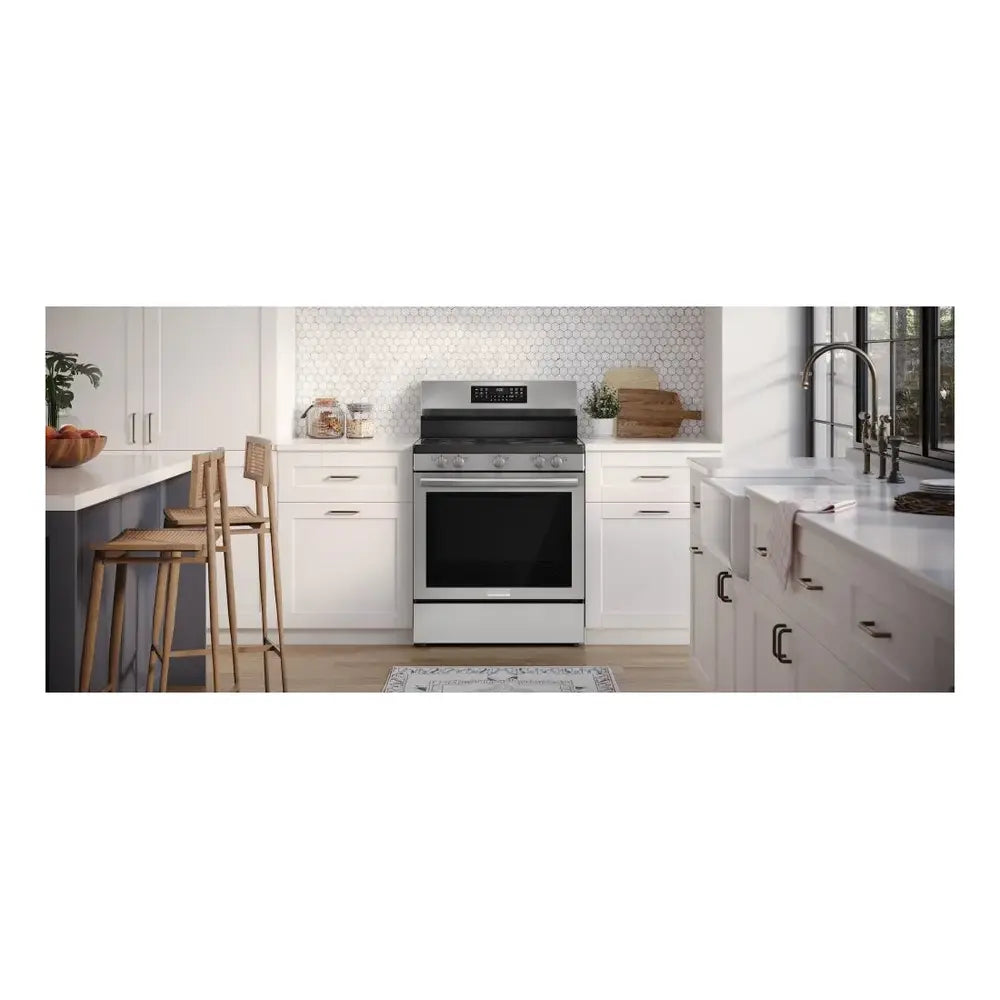 Frigidaire Gallery 30" Rear Control Electric Range with Total Convection