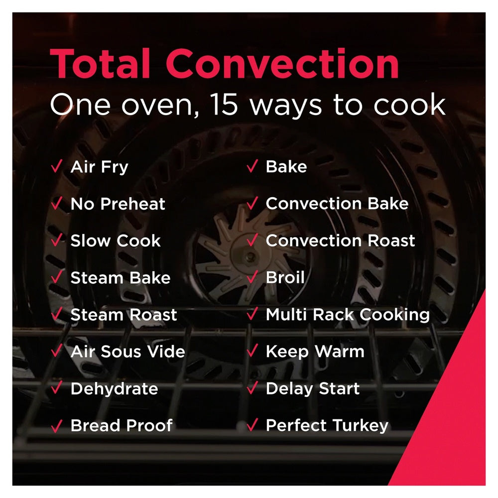 Frigidaire Gallery 30" Rear Control Gas Range with Total Convection