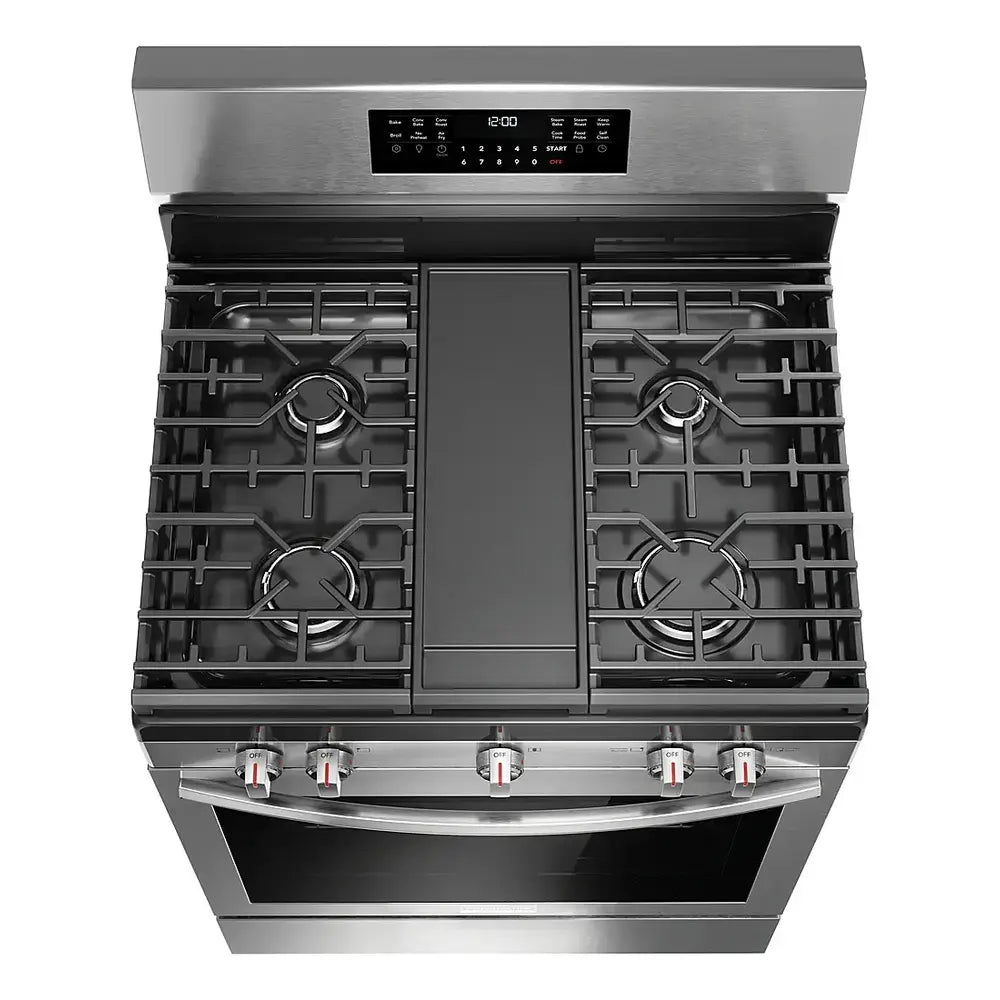 Frigidaire Gallery 30" Rear Control Gas Range with Total Convection