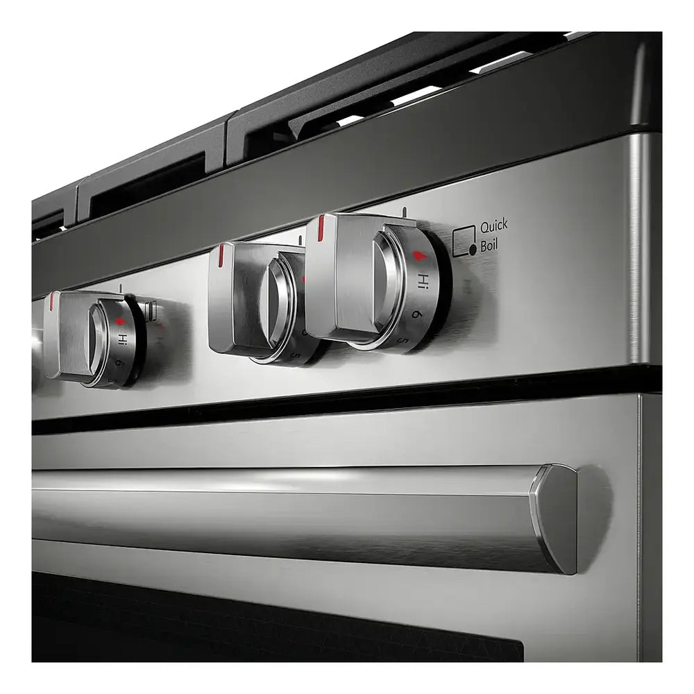 Frigidaire Gallery 30" Rear Control Gas Range with Total Convection