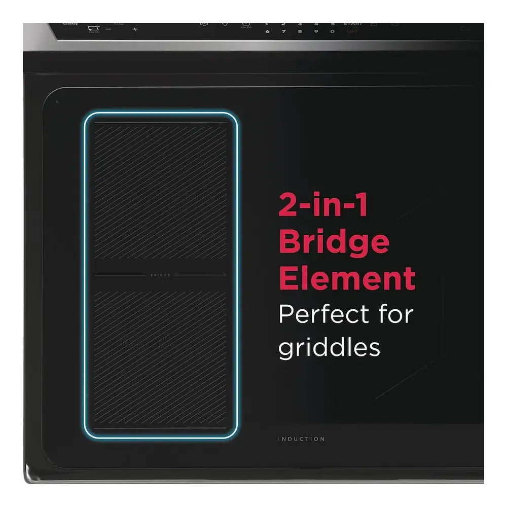 Frigidaire Gallery 30" Freestanding Induction Range with Total Convection