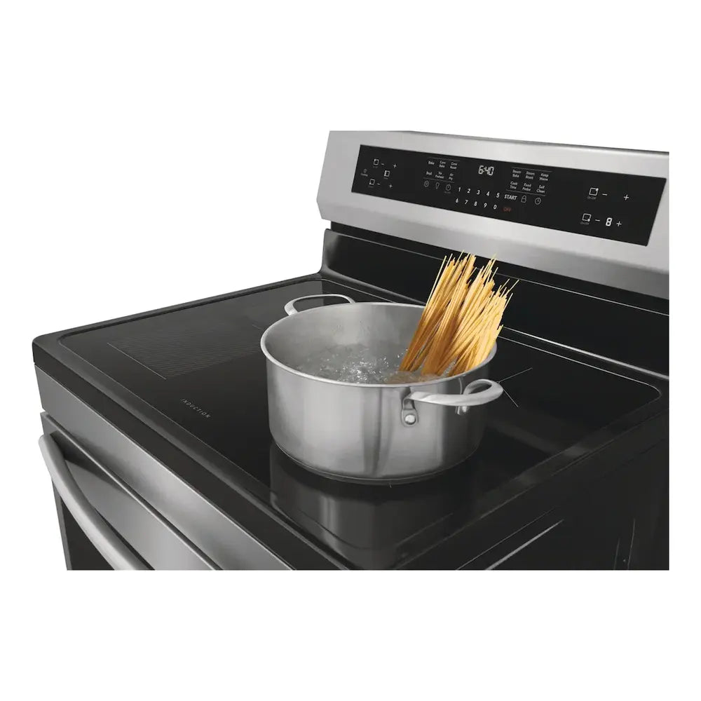 Frigidaire Gallery 30" Freestanding Induction Range with Total Convection