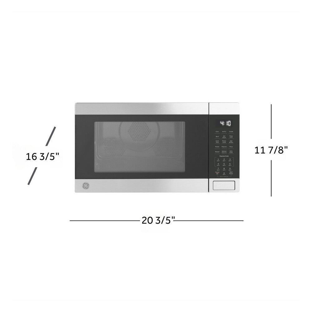 GE GE® 1.0 Cu. Ft. Capacity Countertop Convection Microwave Oven with Air Fry