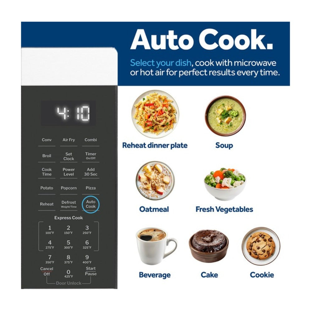GE GE® 1.0 Cu. Ft. Capacity Countertop Convection Microwave Oven with Air Fry