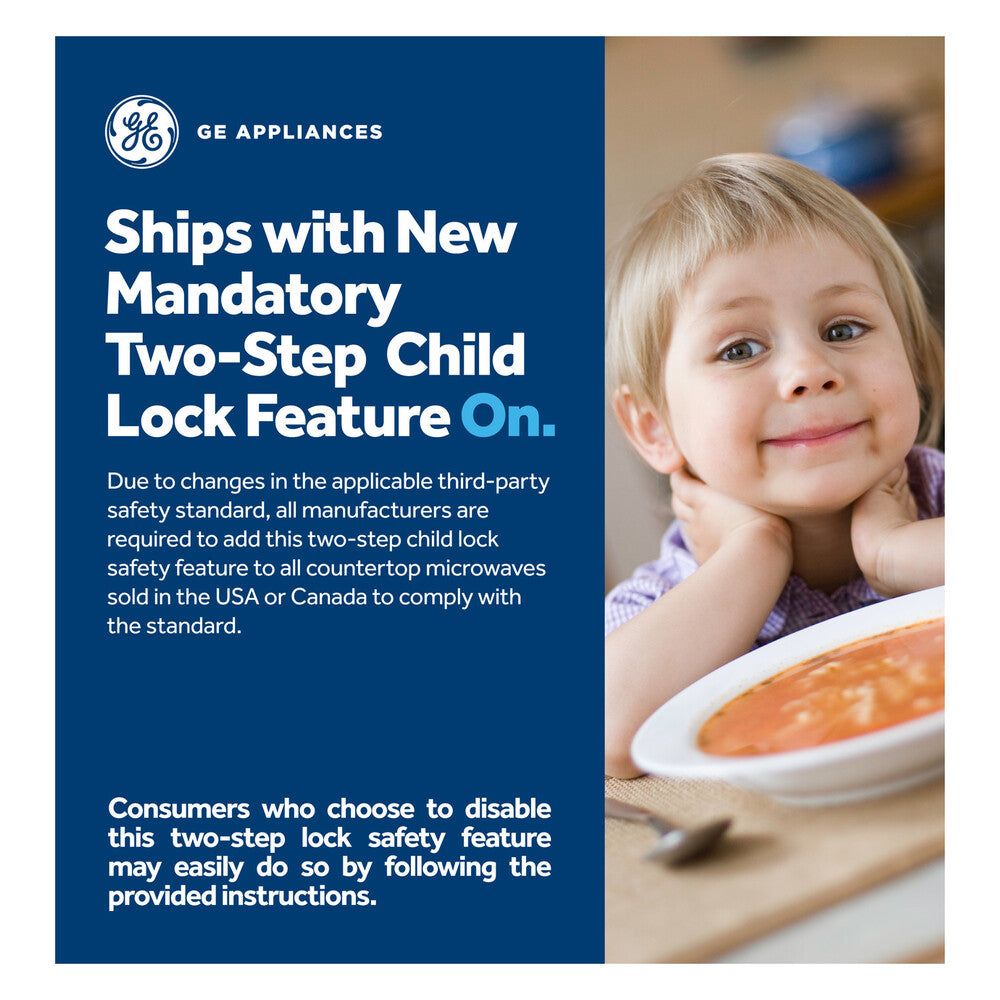 GE GE® 1.1 Cu. Ft. Capacity Countertop Microwave Oven