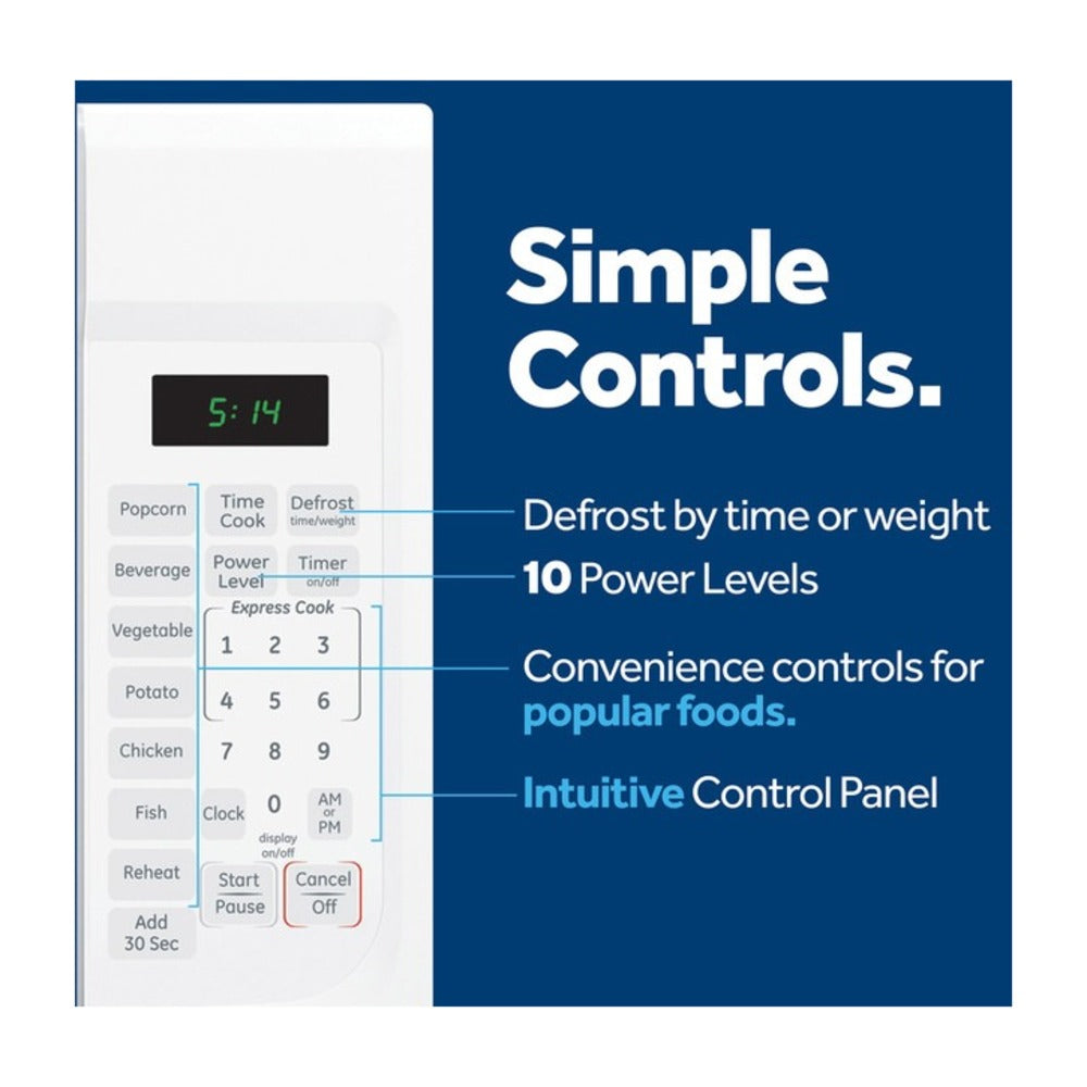 GE GE® 1.4 Cu. Ft. Countertop Microwave Oven
