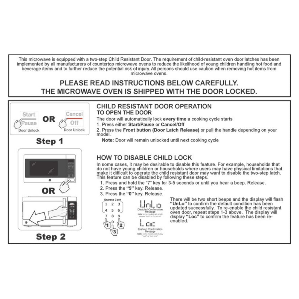 GE GE® 1.6 Cu. Ft. Countertop Microwave Oven