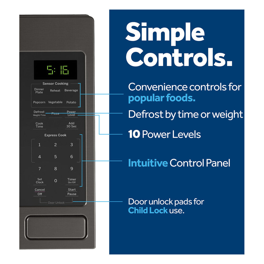 GE GE® 1.6 Cu. Ft. Countertop Microwave Oven