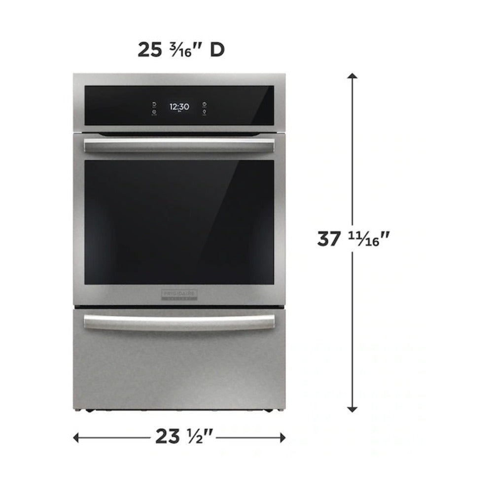Frigidaire Gallery 24" Single Gas Wall Oven with Air Fry