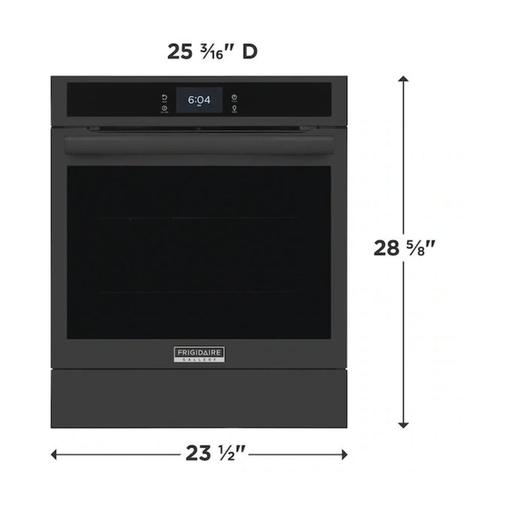 Frigidaire Gallery 24" Single Electric Wall Oven with Air Fry