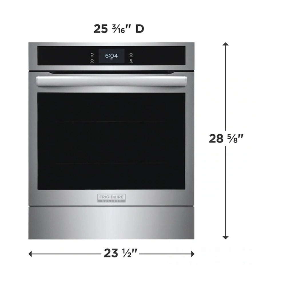 Frigidaire Gallery 24" Single Electric Wall Oven with Air Fry