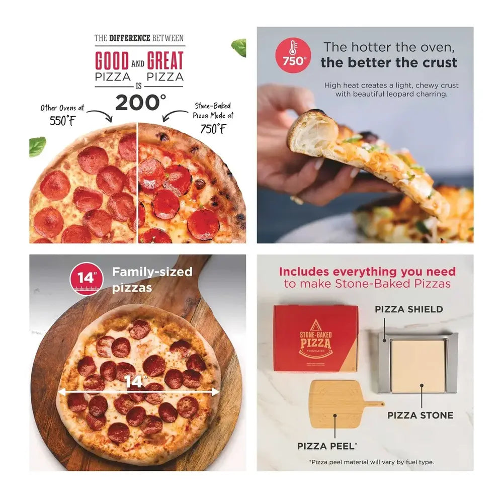 Frigidaire Gallery 30" Single Electric Wall Oven with Stone-Baked Pizza