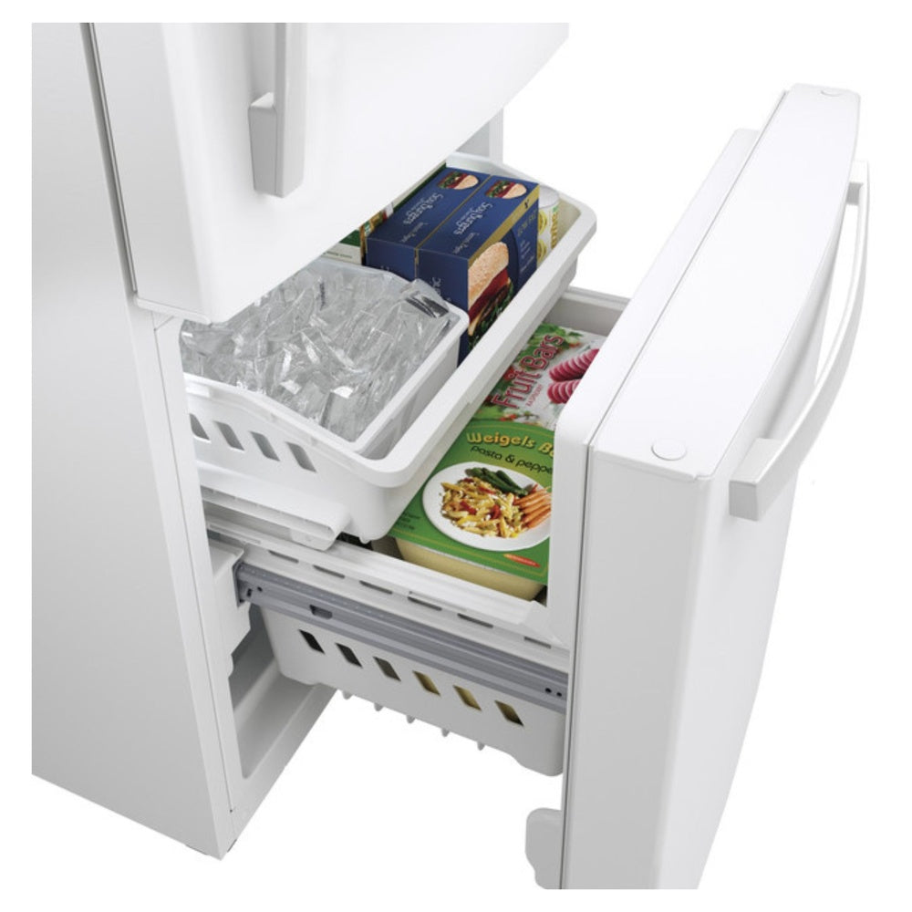 GE GE® ENERGY STAR® 21.0 Cu. Ft. Bottom-Freezer Refrigerator