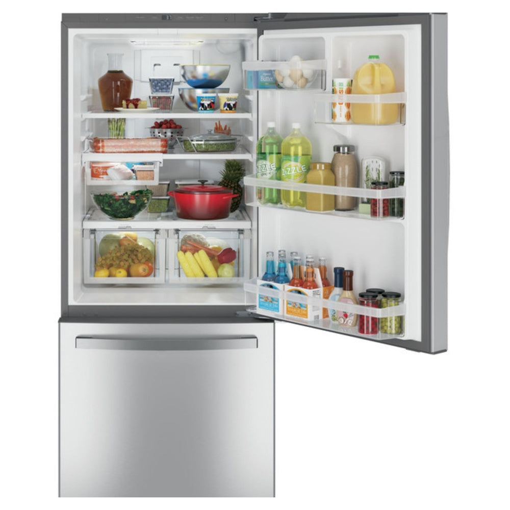 GE GE® ENERGY STAR® 24.8 Cu. Ft. Bottom-Freezer Drawer Refrigerator