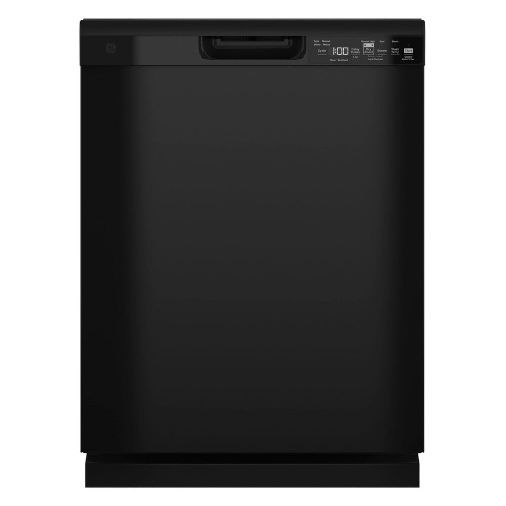 GE GE® ENERGY STAR® Front Control with Plastic Interior Dishwasher with Sanitize Cy