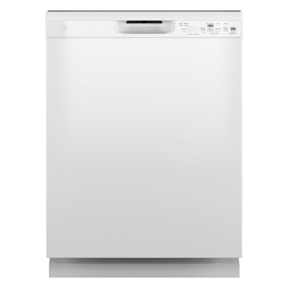 GE GE® ENERGY STAR® Front Control with Plastic Interior Dishwasher with Sanitize Cy