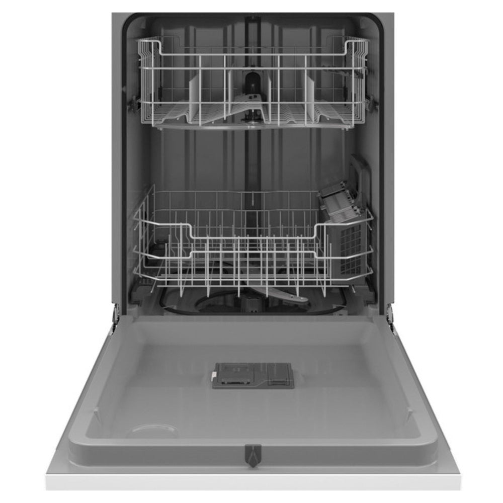 GE GE® ENERGY STAR® Front Control with Plastic Interior Dishwasher with Sanitize Cy