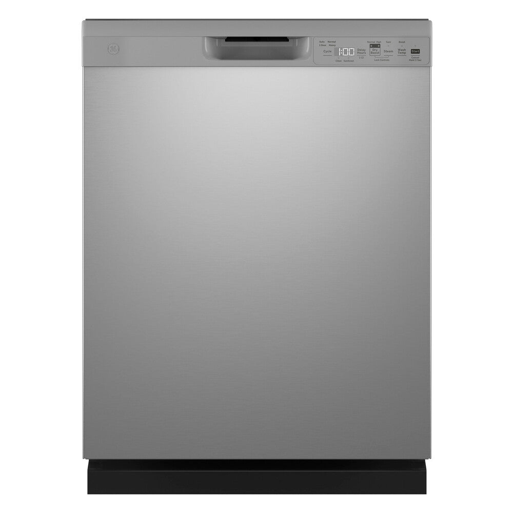 GE GE ENERGY STAR Front Control with Plastic Interior Dishwasher with Sanitize Cycl