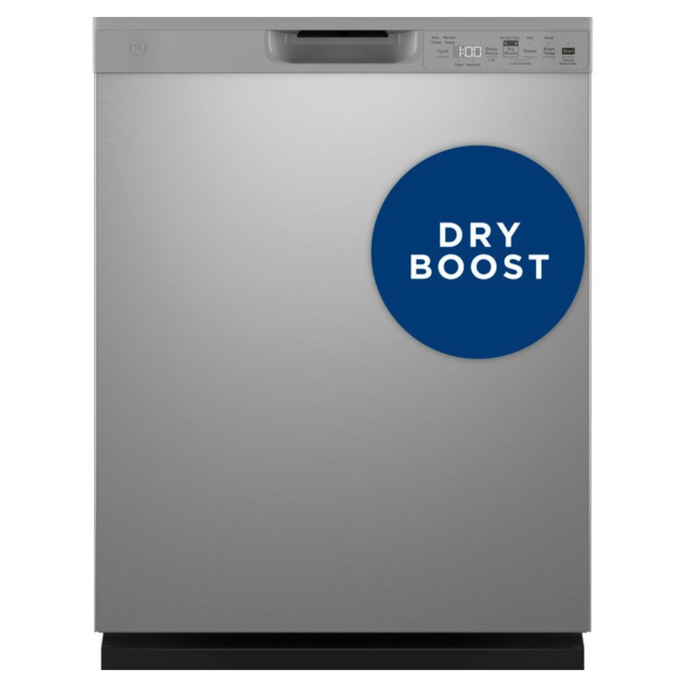 GE GE ENERGY STAR Front Control with Plastic Interior Dishwasher with Sanitize Cycl