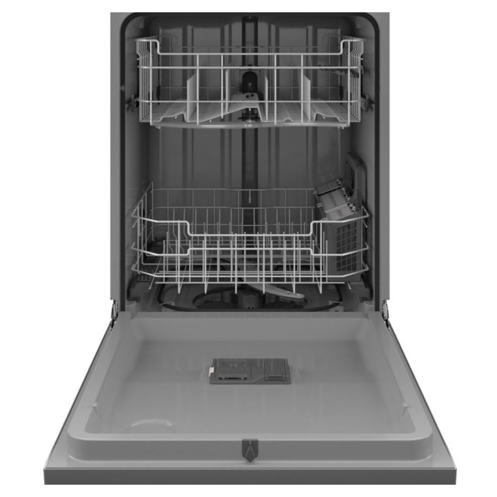 GE GE ENERGY STAR Front Control with Plastic Interior Dishwasher with Sanitize Cycl