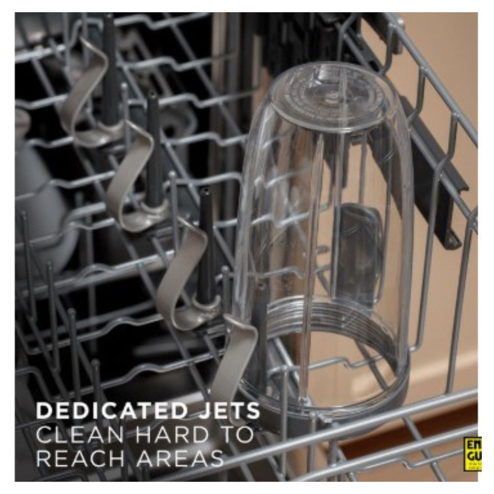 GE GE® ENERGY STAR® Front Control with Stainless Steel Interior Dishwasher with San