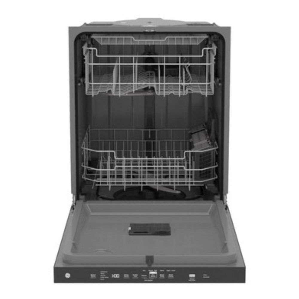 GE GE® ENERGY STAR® Top Control with Plastic Interior Dishwasher with Sanitize Cycl