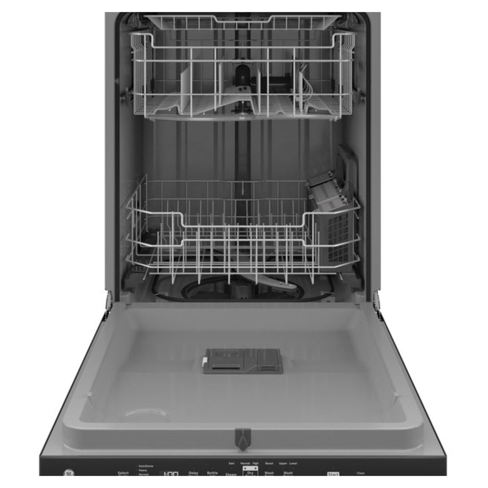GE GE® ENERGY STAR® Top Control with Plastic Interior Dishwasher with Sanitize Cycl