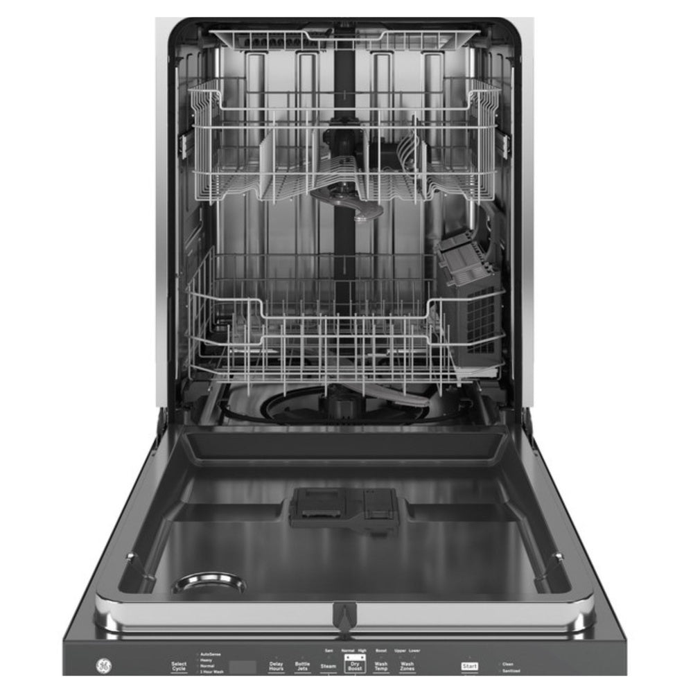 GE GE® ENERGY STAR® Top Control with Stainless Steel Interior Dishwasher with Sanit