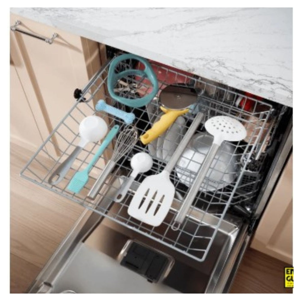 GE GE® ENERGY STAR® Top Control with Stainless Steel Interior Dishwasher with Sanit