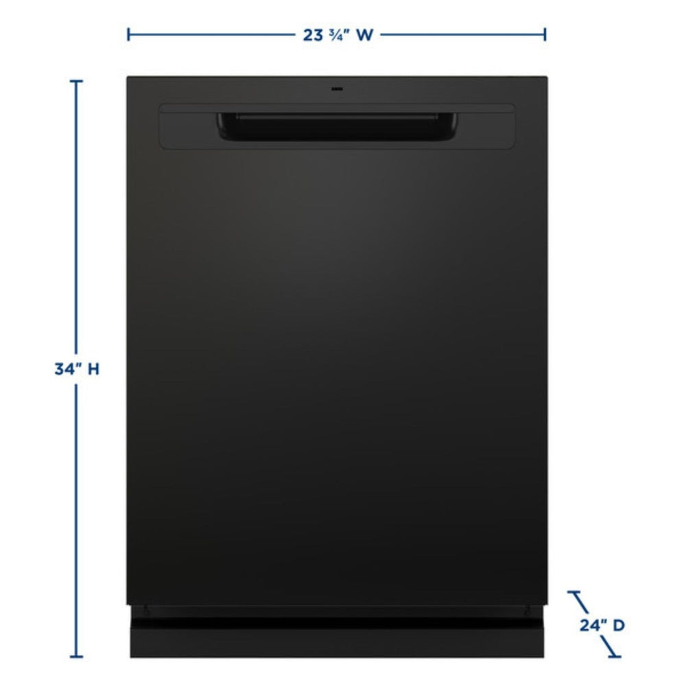 GE GE® ENERGY STAR® Top Control with Stainless Steel Interior Dishwasher with Sanit