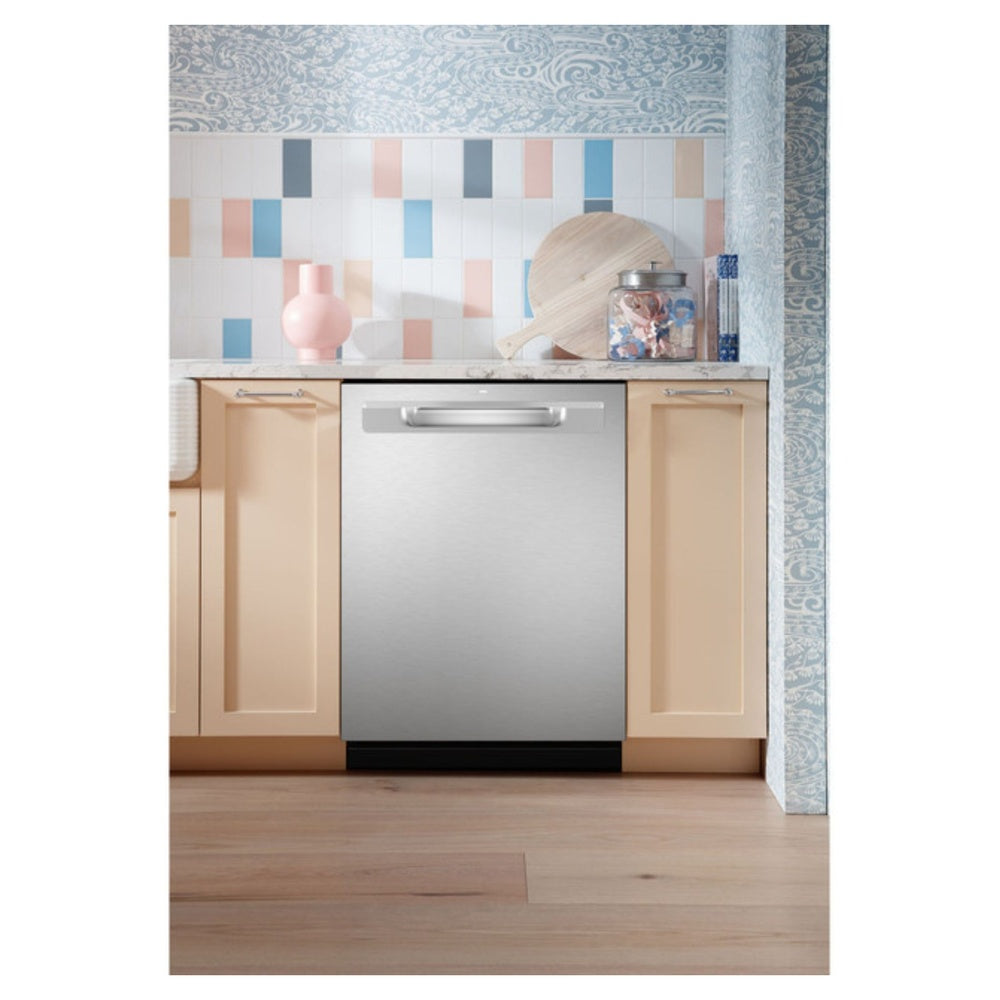 GE GE® ENERGY STAR® Fingerprint Resistant Top Control with Stainless Steel Interior