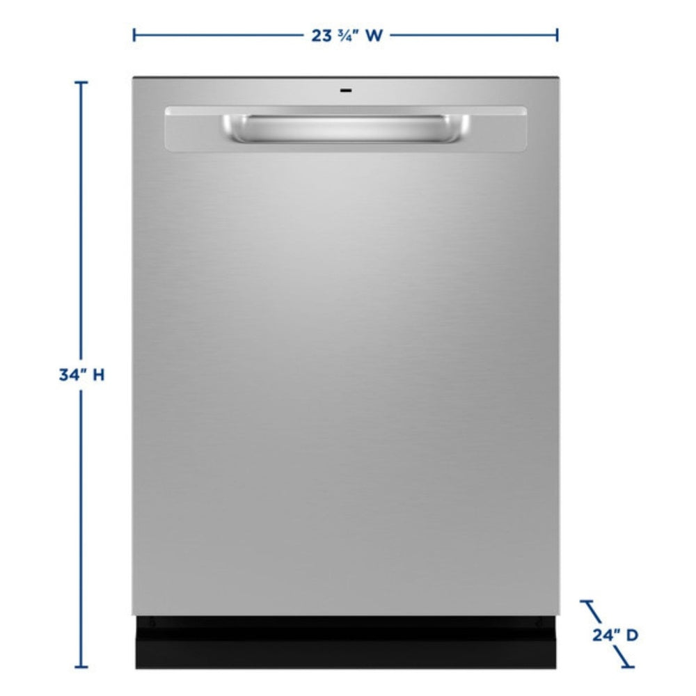 GE GE® ENERGY STAR® Fingerprint Resistant Top Control with Stainless Steel Interior