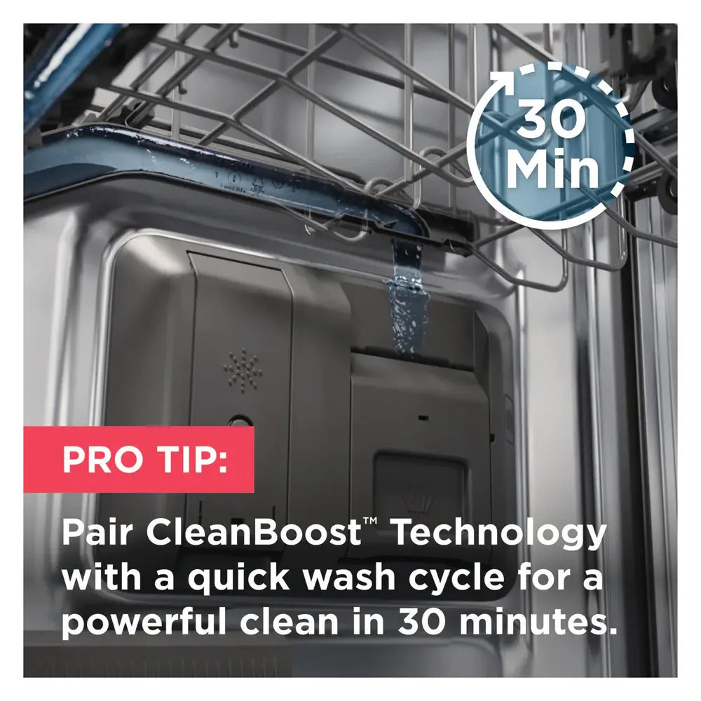 Frigidaire Gallery 24" Stainless Steel Tub Built-In Dishwasher with CleanBoost™