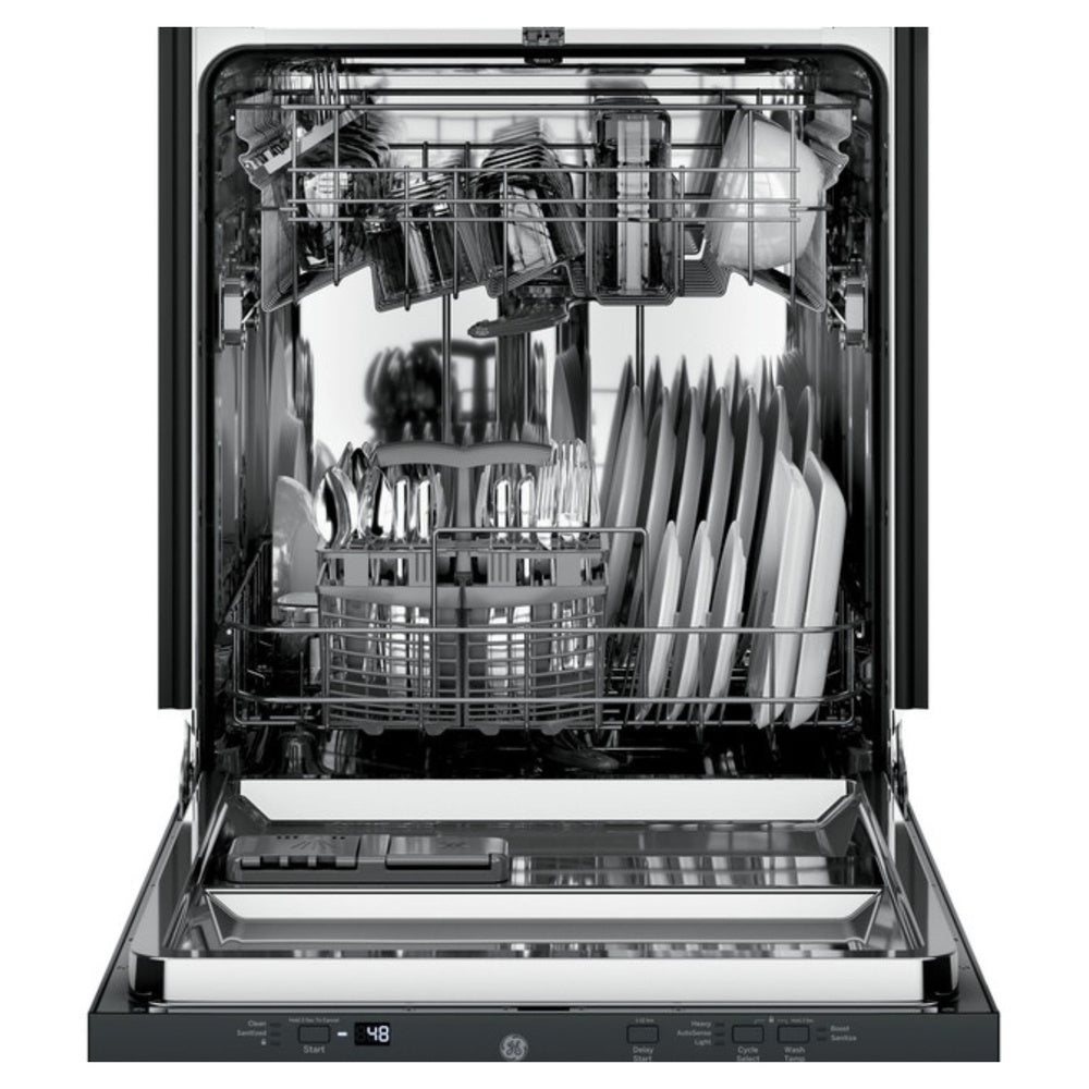 GE GE® ENERGY STAR® ADA Compliant Stainless Steel Interior Dishwasher with Sanitize