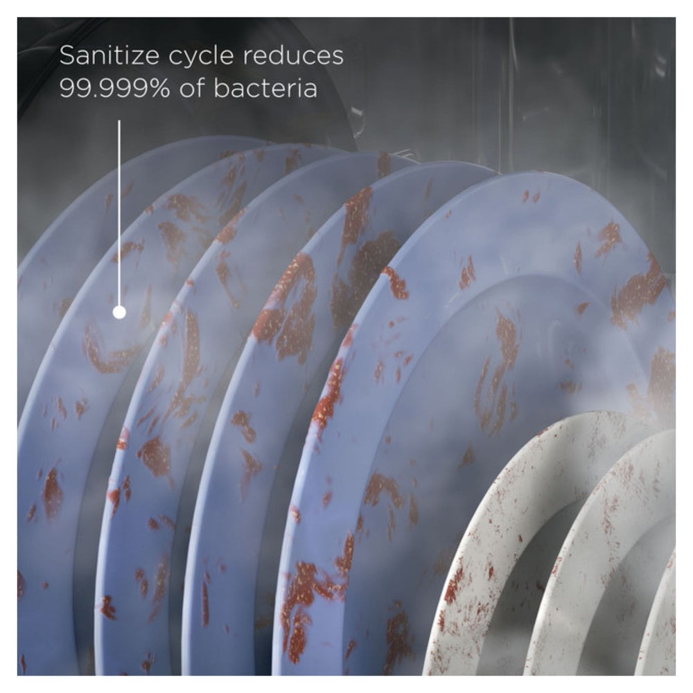 GE GE® ENERGY STAR® ADA Compliant Stainless Steel Interior Dishwasher with Sanitize