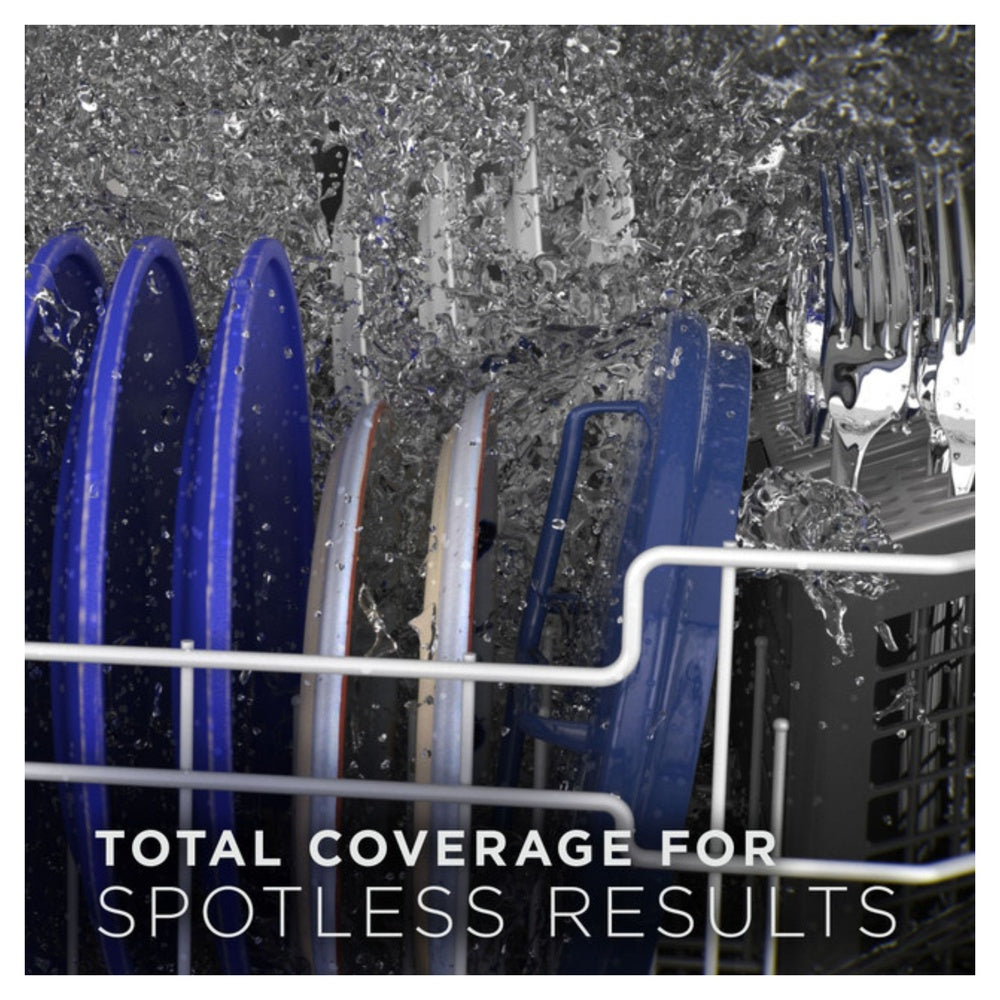 GE GE® ENERGY STAR® Top Control with Plastic Interior Dishwasher with Sanitize Cycl