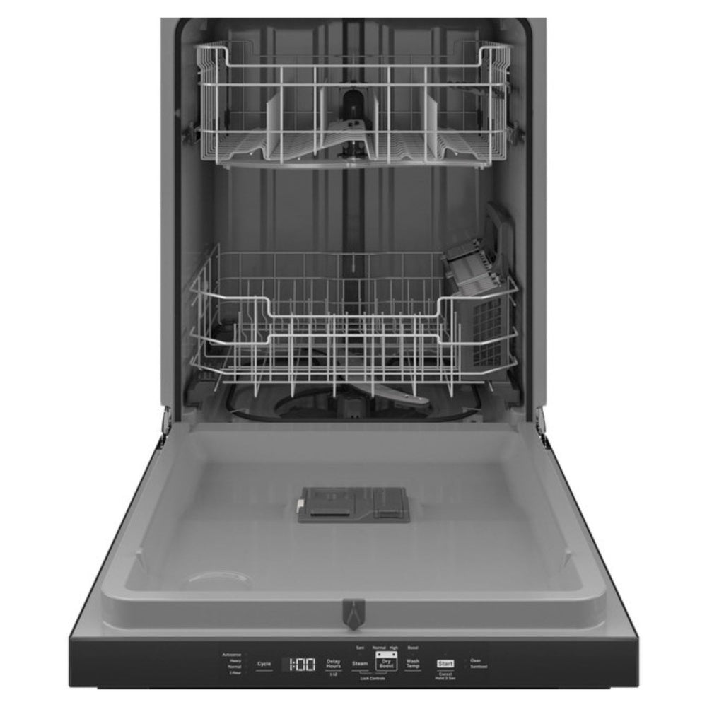GE GE ENERGY STAR Top Control with Plastic Interior Dishwasher with Sanitize Cycle 