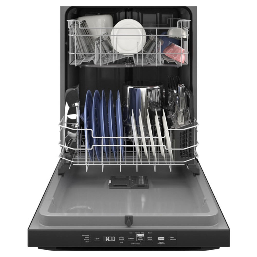 GE GE ENERGY STAR Top Control with Plastic Interior Dishwasher with Sanitize Cycle 